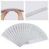 25 Pack 100/180 Grit Nail Files for Acrylic Nails, Rectangle Double Sides Emery Boards Fingernail Files Professional Nail Buffering Files view 4