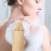 AnHua 1Pc Natural Entire Root Loofah Bath Towel Luffa Sponge Customize cleanner soap Bath Skin Brush Scrubber Spongy Clean Tool view 3