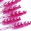 200 Disposable Eyelash Brush Mascara Wands Spoolies for Eye Lashes Extension Eyebrow Purple Pink Tbestmax view 4