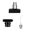 6 Pack 30ml / 1 Oz Black Assorted Refillable Perfume Bottle, Portable Square Empty Glass Perfume Atomizer Bottle Spray Applicator with 4 kinds of perfume dispenser(6 Pack 30ml / 1.01 oz. Black ) view 3
