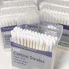 400pcs CGR Organic cotton Swabs, 100% Cotton Double-Tipped, White Paper Sticks(compostable), Travel Pack(8 Pack of 50 Swabs Total) (400) view 4