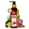 The Indie Earth Red Onion Shampoo with Caffeine Curry Leaf and Indian Alkanet Root - 200ml / 6.76 Fl.Oz Best Onion Shampoo view 1