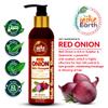 The Indie Earth Red Onion Shampoo with Caffeine Curry Leaf and Indian Alkanet Root - 200ml / 6.76 Fl.Oz Best Onion Shampoo view 2
