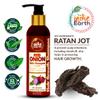 The Indie Earth Red Onion Shampoo with Caffeine Curry Leaf and Indian Alkanet Root - 200ml / 6.76 Fl.Oz Best Onion Shampoo view 3