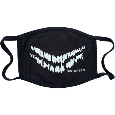 Disturbed Smile Face Cover