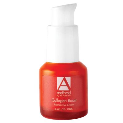 A Method The Collagen Boost Peptide Eye Cream by Tina Alster, MD  0.5 Oz anti-aging, puffiness reducing, and hydrating eye cream for daily use