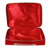 Estee Lauder Red Velveteen Makeup Cosmetics Train Case Travel Storage Bag view 2