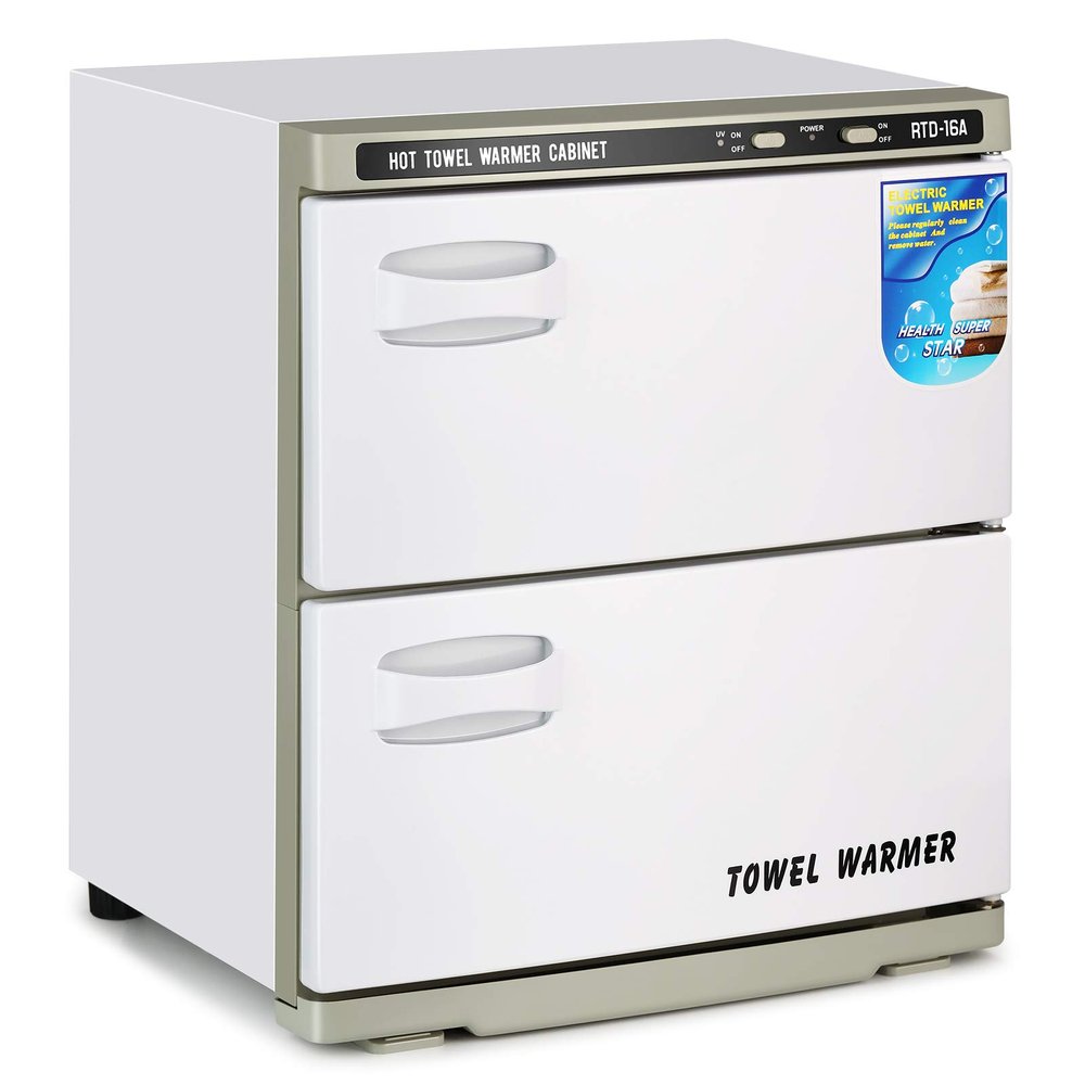 Artist hand Hot Towel Warmer Cabinet, 32L Large Capacity Towel Warmer Fast Heating Stainless Steel Cabinet for Bathroom, Spa Esthetician, Salon, Facial, and Family Use (32L)