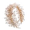 ZHENM Rhinestone Wedding Hair Band Bridal Headband Wedding Hair Accessories for Brides(Golden) view 1