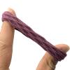 100Pcs Hair Ties, Seamless Cotton Elastic Thick/Straight/Coarse Hair Bands, Stretch Ponytail Holders No Crease for Women Girl, 10 Colors view 3