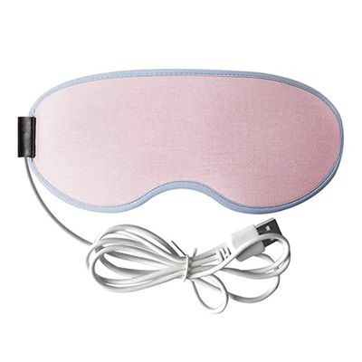 Arinda Eye Mask USB Heated Eye Mask Warmer 3D Steam Eye Mask Hot Compress Relieve Eye Fatigue Smart Timing Eye Patch