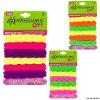 DDI 2334329 Neon Clasp Free Faux Braid Elastics - 6 Piece - Assorted Case of 48 view 1