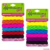 DDI 2334327 Bright Clasp Free Faux Braid Elastics - 6 Piece - Assorted Case of 48 view 1