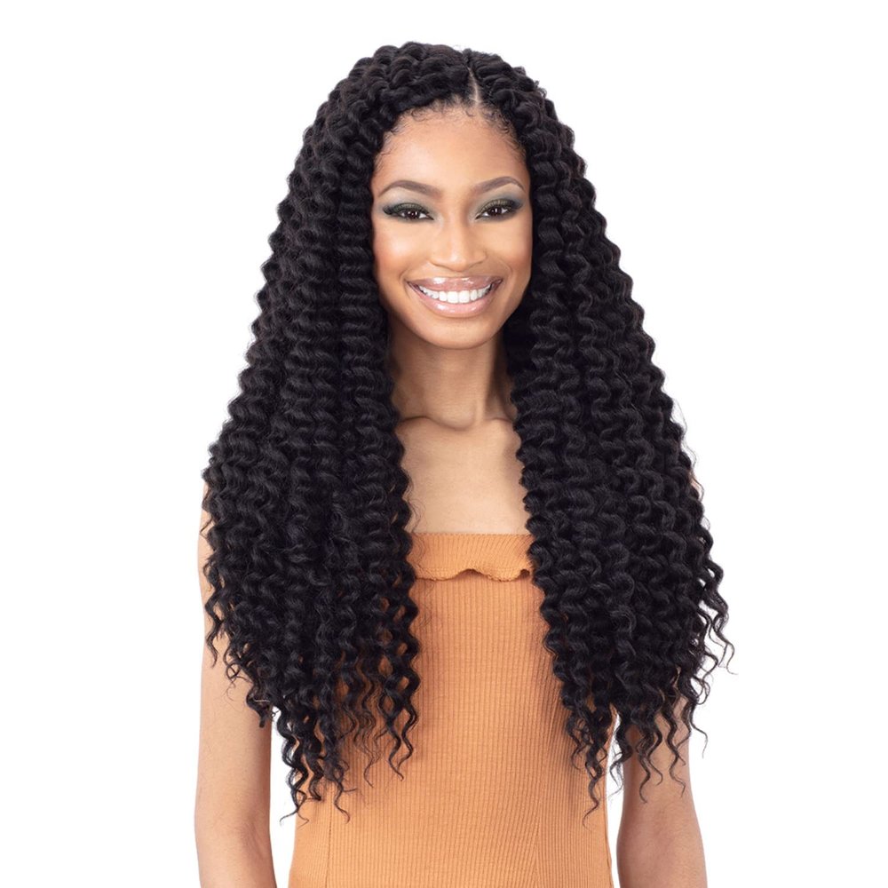 Freetress Crochet Braid - 3X SOULFULL CURL 20" (2 Dark Brown)