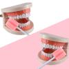 250 Pcs Disposable Mouth Swabs Sponge, BVN Oral Swabs, Oral Care Swabs Disposable, Mouth Swabs, Unflavored and Sterile Disposable Dental Swabsticks for Mouth Cleaning, Pink view 3