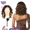 Sensationnel Butta Lace Wigs - Unit 8 Extra Wide 5 Inch Deep Parting Synthetic Preplucked Hairline Glueless Lacefront (1B OFFBLACK) view 4