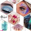 Body Glitter Wenida 9 Colors 190g Holographic Iridescent Cosmetic Festival Makeup Chunky Powder for Nail Hair Eye Face view 2