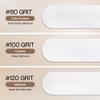 PANA 40 Pieces Large White Pedi File Refill for Stainless Steel Foot File Sanding Foot Rasp - Easy Strip Peel Pedicure Refill Pads - Grit 180 view 4