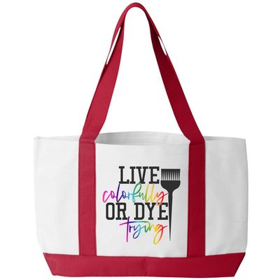 Hair Colorists Tote Bag For Beauty Salons