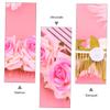 2pcs Hair Comb Bridesmaid Hear Decor Flower Hair Decorative Hairpin Bridal Comb Headpieces Floral Hair Comb Bride Hair Clip Fabric Miss Flowers Accessories view 3