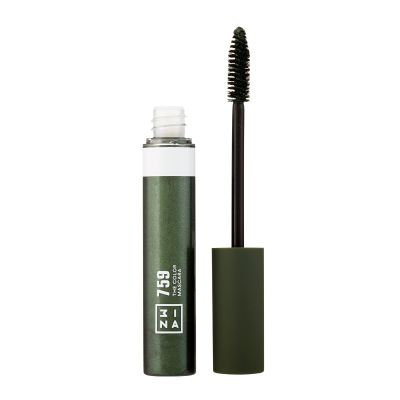 3INA The Color Mascara - Water-Resistant Voluminous Mascara with Silicone Brush - Pigmented and Clump-Free for Bold, Lifted Eyelashes - 759-0.47 oz