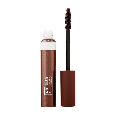 3INA The Color Mascara - Water-Resistant Voluminous Mascara with Silicone Brush - Pigmented and Clump-Free for Bold, Lifted Eyelashes - 575-0.47 oz