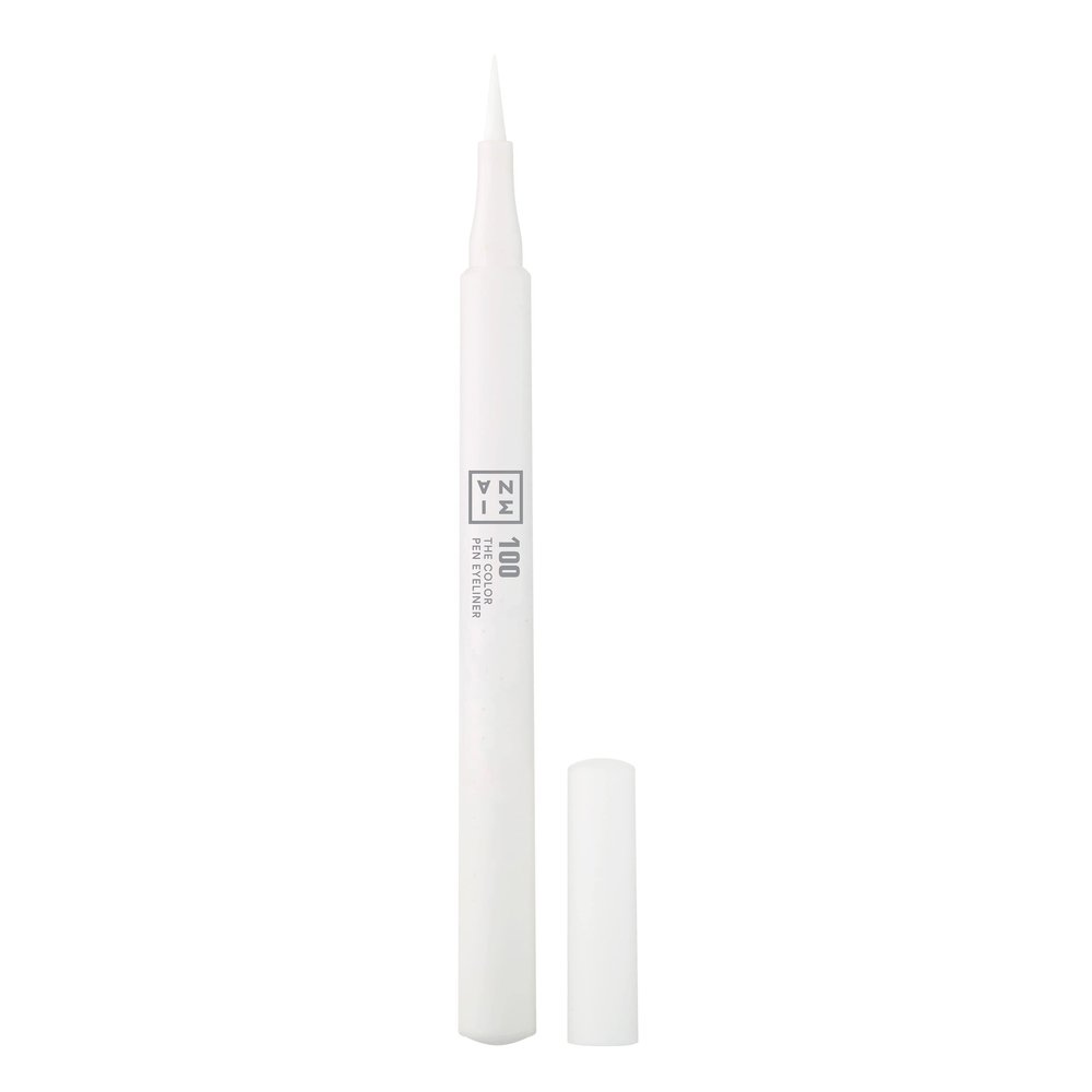 3INA The Color Pen Eyeliner - Waterproof Colorful Liquid Eyeliner Pencil for Bold Looks - Precise Felt Tip - 14 Hour Wear Eye Makeup - 100-0.034 oz