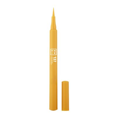 3INA The Color Pen Eyeliner - Waterproof Colorful Liquid Eyeliner Pencil for Bold Looks - Precise Felt Tip - 14 Hour Wear Eye Makeup - 137-0.034 oz