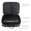 Segbeauty Barber Tool Bag, PU Leather Travel Makeup Toiletry Carrying Case, Hair Styling Cutting Grooming Kit Storage Organizer for Clippers Shears Combs Cosmetics Salon Beauty Supplies view 4