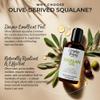 Squalane Oil - 100% Pure & Natural Plant Derived Facial Oil 2 Fl Oz - Cold Pressed and Unrefined Premium Grade Multipurpose Moisturizing Oil for Skin and Hair view 3