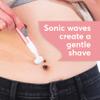 About Face Beauty Sonic Complete Beauty-Wand, Facial Razor & Exfoliator, Includes 3 Blades, Pink view 4