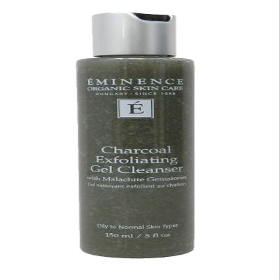 MINENCE Charcoal Exfoliating Gel Cleanser, Unscented, 5 Oz