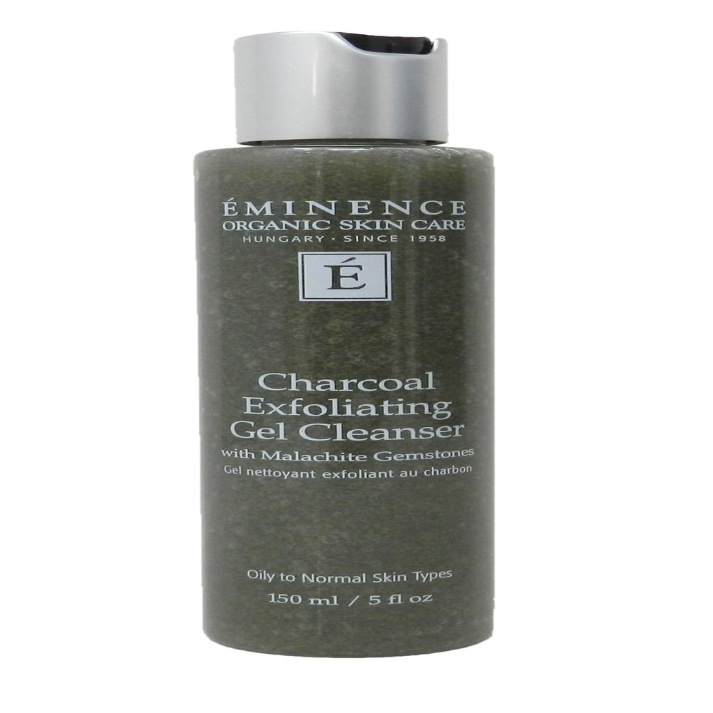 MINENCE Charcoal Exfoliating Gel Cleanser, Unscented, 5 Oz