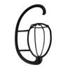 YANTAISIYU 1 Pc 15 Inches Hanging Wig Stand Portable Wig Hanger Collapsible Wig Holder Wigs Display Drying Stand (Black) view 1