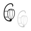 YANTAISIYU 1 Pc 15 Inches Hanging Wig Stand Portable Wig Hanger Collapsible Wig Holder Wigs Display Drying Stand (Black) view 2