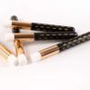 10 Pcs Cute black Lash Cleanser Brushes Lash Shampoo Brushes for Eyelash Extensions Cosmetic Brushes Peel Off Blackhead Brush Remover Tool Nose Cleaning Washing Brush view 3