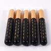 10 Pcs Cute black Lash Cleanser Brushes Lash Shampoo Brushes for Eyelash Extensions Cosmetic Brushes Peel Off Blackhead Brush Remover Tool Nose Cleaning Washing Brush view 4