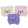 3 PCS Cute Cartoon Bear Microfiber Hair Drying Cap Coral Fleece Absorbent Hair Drying Towel Bath Shower Head Wrap for Women Kids view 1