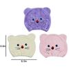 3 PCS Cute Cartoon Bear Microfiber Hair Drying Cap Coral Fleece Absorbent Hair Drying Towel Bath Shower Head Wrap for Women Kids view 2