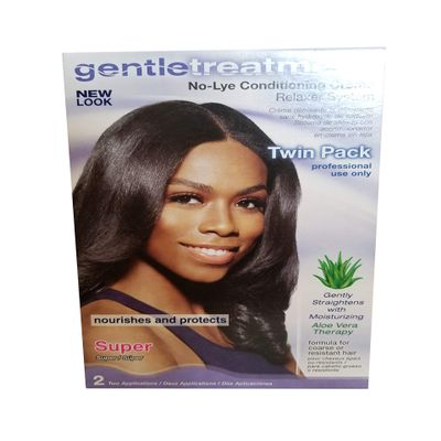 Gentle Treatment Relaxer Super Twin Pak No-lye Kit