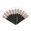 20 Pcs Black Rose Gold Lash Shampoo Brush Cosmetic Brushes Peel Off Blackhead Brush Remover Tool Nose Cleaning Washing Brush Lash Cleanser Brushes by Lskeenon view 1