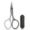 GERMANIKURE Nail and Cuticle Scissors - Self-Sharpening FINOX22 Titanium Coated Stainless Steel Professional Manicure Tools in Leather Case - Ethically Made in Solingen Germany - 2702 view 1