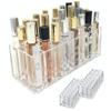 BY ALEGORY Acrylic Rollerball Perfume Organizer Beauty Scent Holder 24 Space Organization Refillable Container Tall Scented Oil Storage Display Case (2) view 1