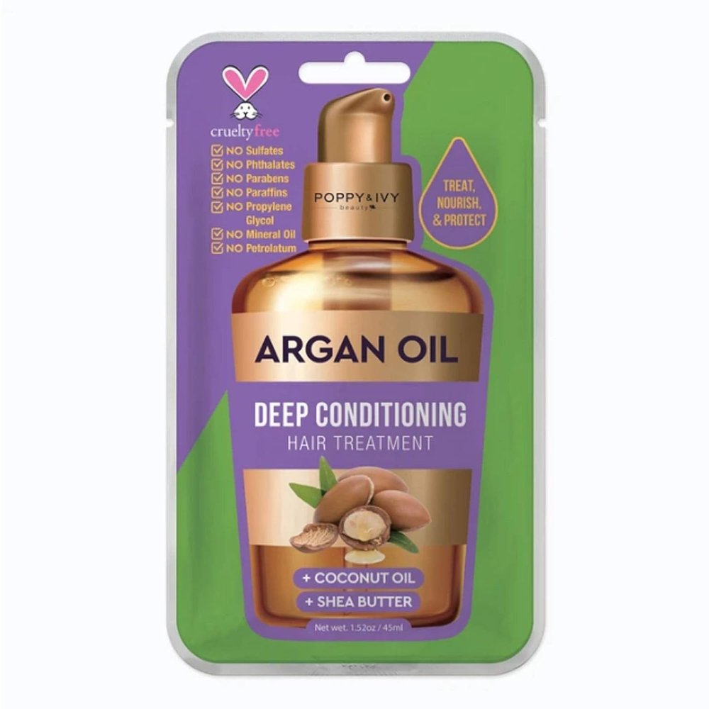 Absolute Poppy & Ivy Deep Conditioning Hair Treatment Packett 1.52oz (ARGAN OIL)