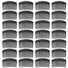 28 Pack Black Small Plastic Hair Side Comb With Long Teeth Hairpins Grips Barrettes Clamps Bows for Women Bridal Wedding Veil Decorative Headpiece French Twist Updo Bun Accessories view 1