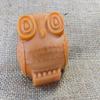 2 Large Owl Shaped Shea Butter & Goatmilk Soap Set - Vanilla-Almond Scented view 2