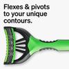 Schick Xtreme 3 Original Sensitive Disposable Razors for Men | Disposable Mens Razors for Shaving Sensitive Skin, 12ct view 4