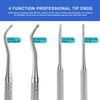2PCS Ingrown Toenail File and Lifter+Cuticle Trimmer with Cuticle Pusher,YINYIN Professional Stainless Steel Pedicure Manicure Tools for Fingernails and Toenails view 2
