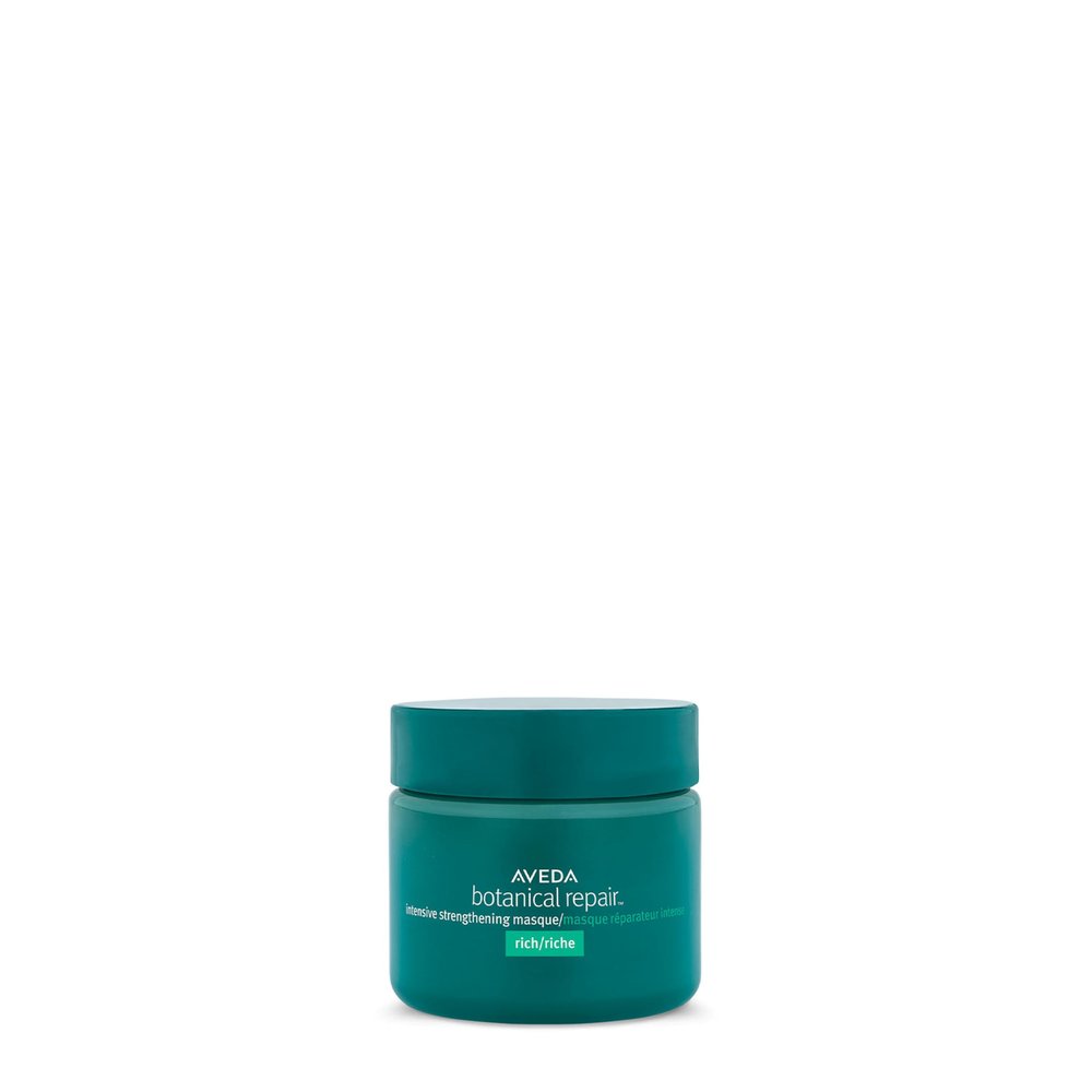 Aveda Botanical Repair Intensive Strengthening Masque Rich | Bond-Building Mask for Stronger Hair | Deep Conditioner | Detangles, Softens Medium to Thick Hair | 94% Naturally Derived*, 0.85 Fl Oz