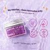 100% Natural Vegan Lip Butter Sleeping Lip Mask, Overnight Lip Moisturizer and Conditioner for Dry Lips Intensive Lip Balm and Lip Therapy Skin Care with Mango butter (Bakuchiol - Collagen Boosting) view 3